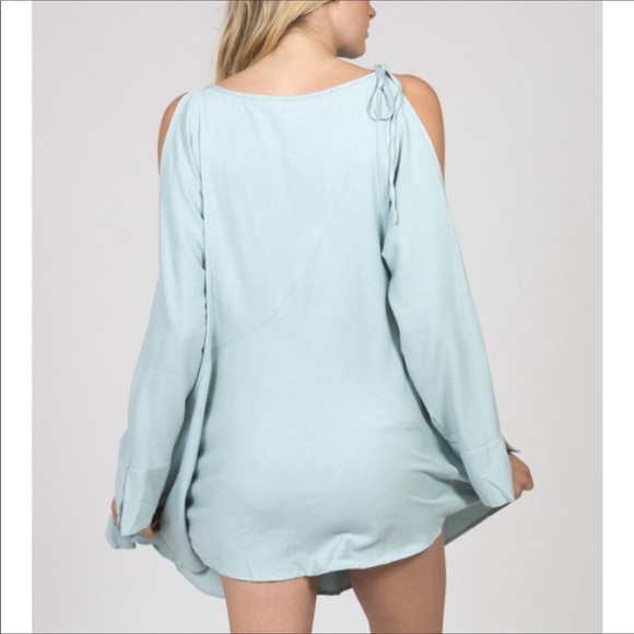 NWT Free People Clear Skies Tunic in Mint - Picture 3 of 8